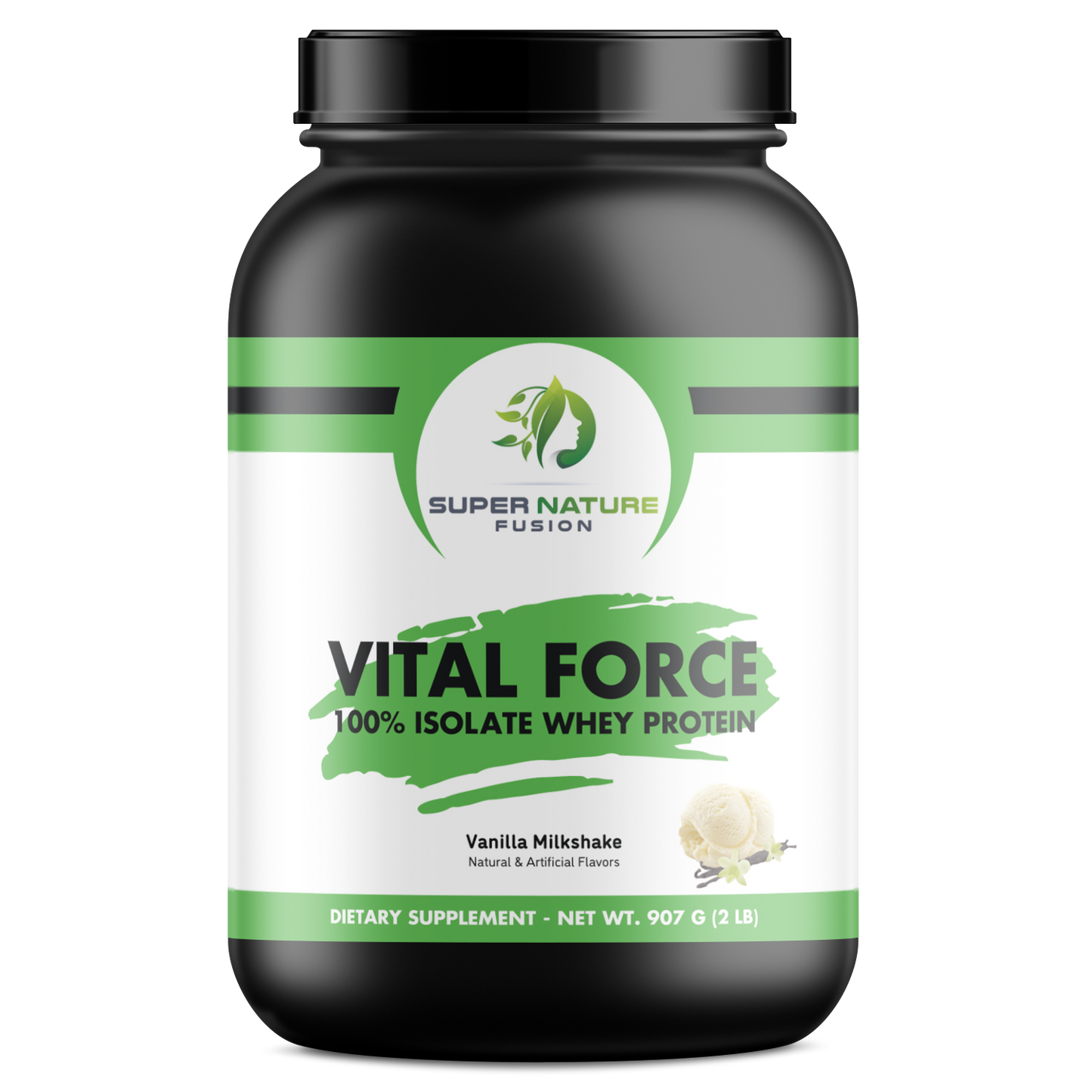 Vital Force 100% Isolate Whey Protein (Vanilla Milkshake)