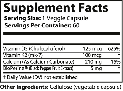 Vitamin K2+ D3